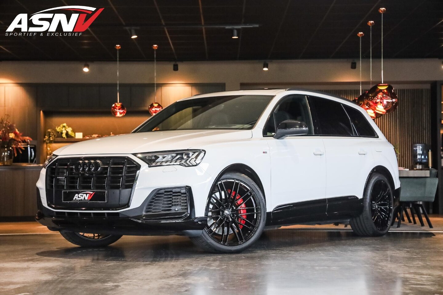 Audi Q7 - 60 TFSI e Quattro, S/Line/In/Ext., 456 PK, Plug/In, Pano/Dak, Luchtvering, B&O, Head/Up, M - AutoWereld.nl