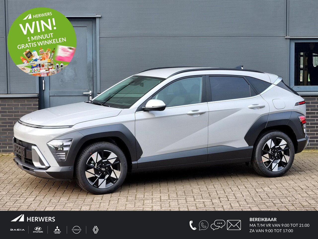 Hyundai Kona - 1.6 GDI HEV Premium / €3500,- Voordeel Op Nieuwprijs / Rijklaarprijs / Direct Leverbaar - AutoWereld.nl