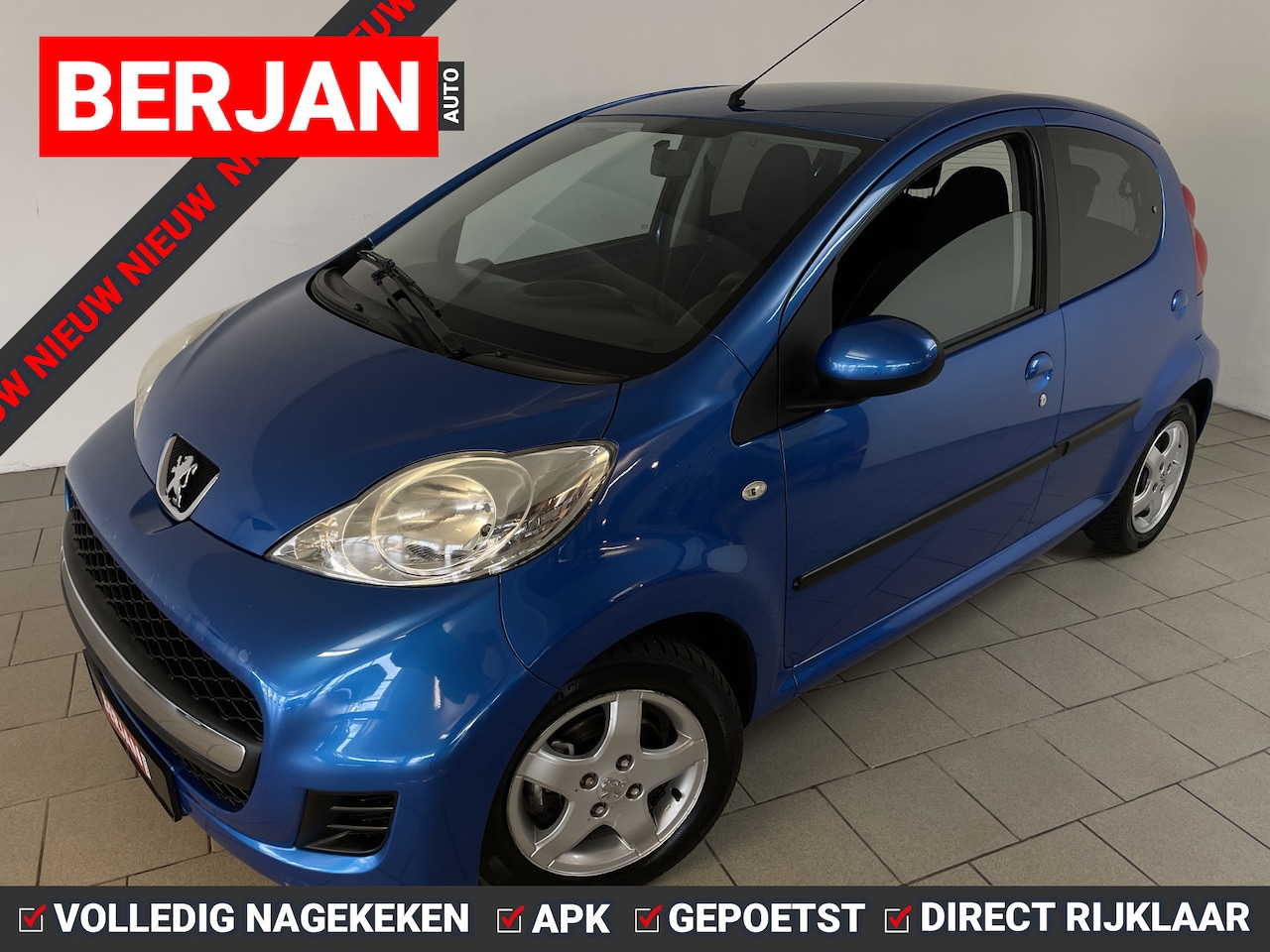 Peugeot 107 - 1.0-12V XS 5DRS AIRCO VELGEN ELEK RAMEN CENT VERG PRIVACY GLAS NWE APK INRUIL MOG LEUKE AU - AutoWereld.nl