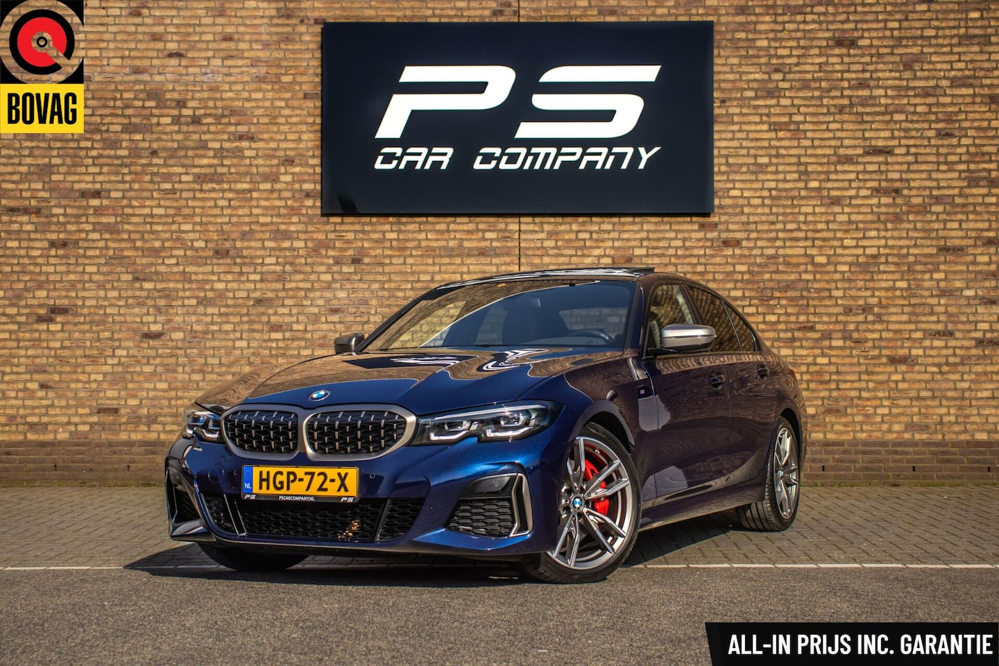 BMW 3-serie - M340i xDrive M340i xdrive,schdak,H&K,BTW, HeadUp, Leder, H&K - AutoWereld.nl