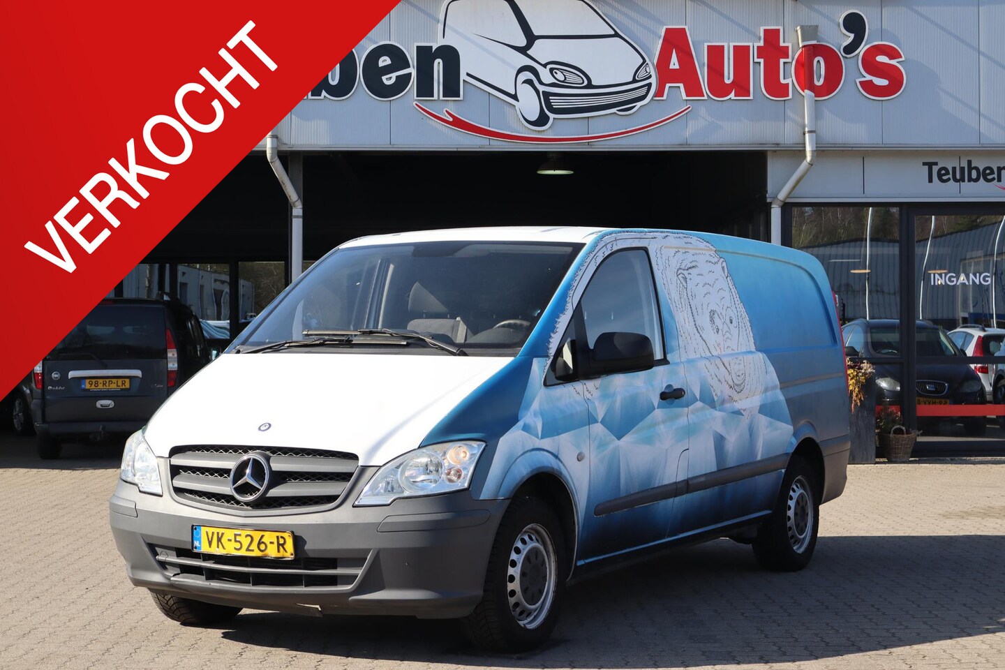 Mercedes-Benz Vito - 110 CDI 320 Lang Bijrijdersbank, Rechter zijdeur, Trekhaak, Elektrische ramen - AutoWereld.nl