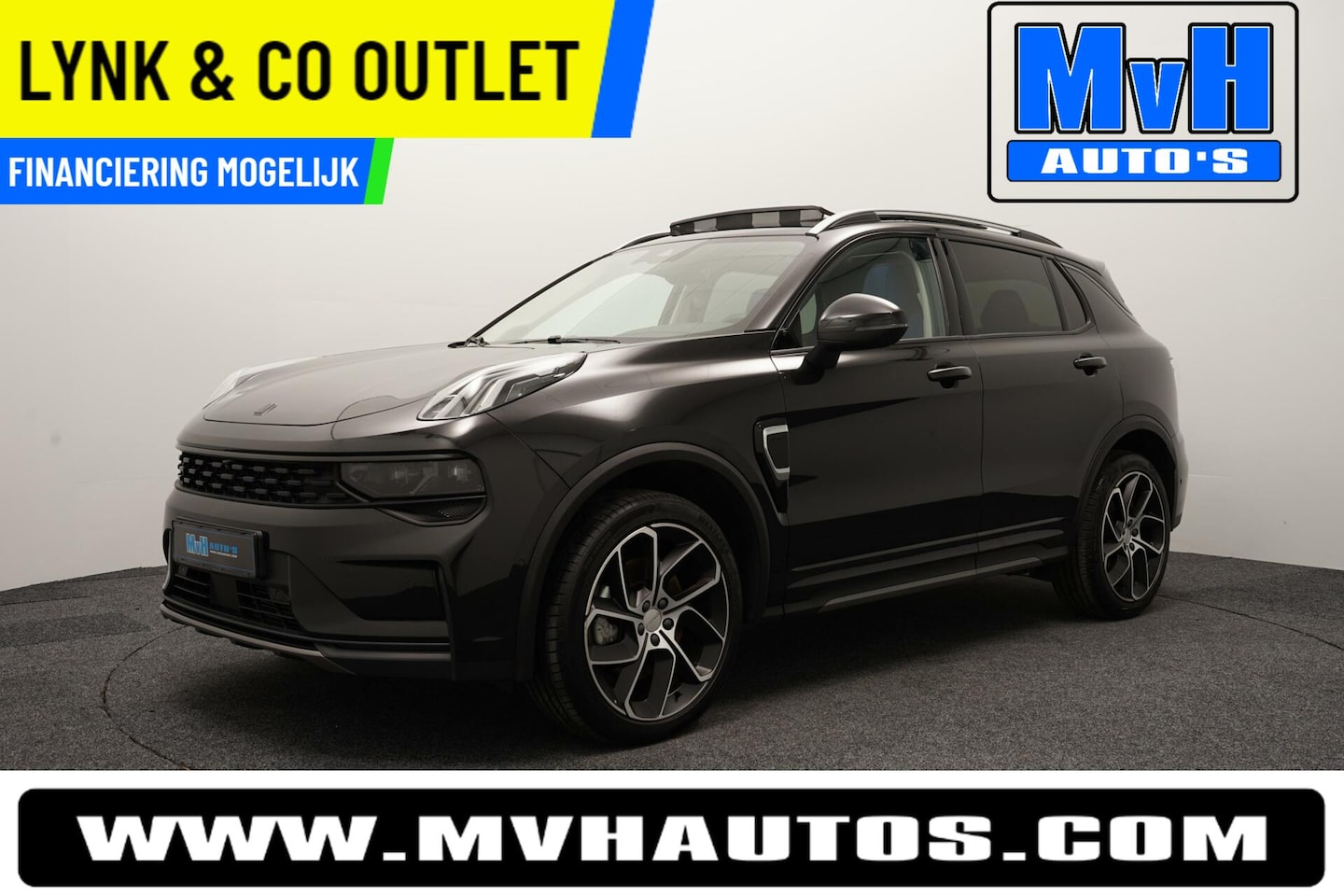 Lynk & Co 01 - 1.5 Plug-in Hybride|NAP|FULL BLACK|ZWARTE.HEMEL - AutoWereld.nl