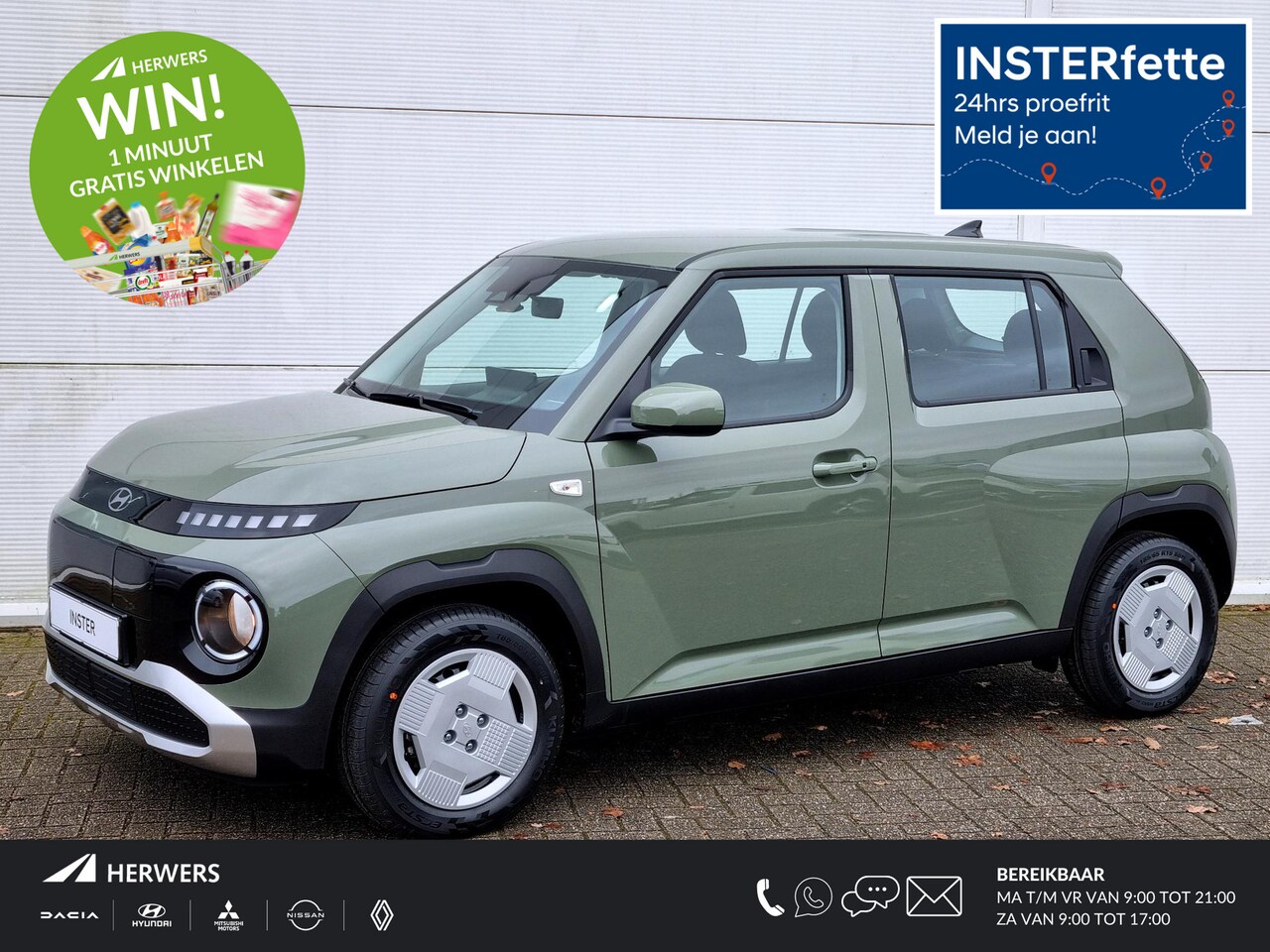 Hyundai Inster - E-Motion 49 kWh / €1700,- Voordeel Op Nieuwprijs / Rijklaarprijs / Direct Leverbaar - AutoWereld.nl
