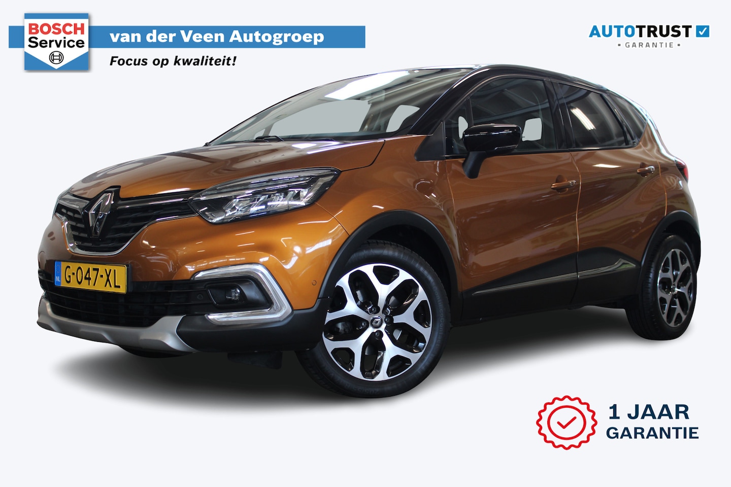 Renault Captur - 1.3 TCe Intens | Incl. 12 maanden garantie | Automaat | Climate control | Bluetooth | Park - AutoWereld.nl