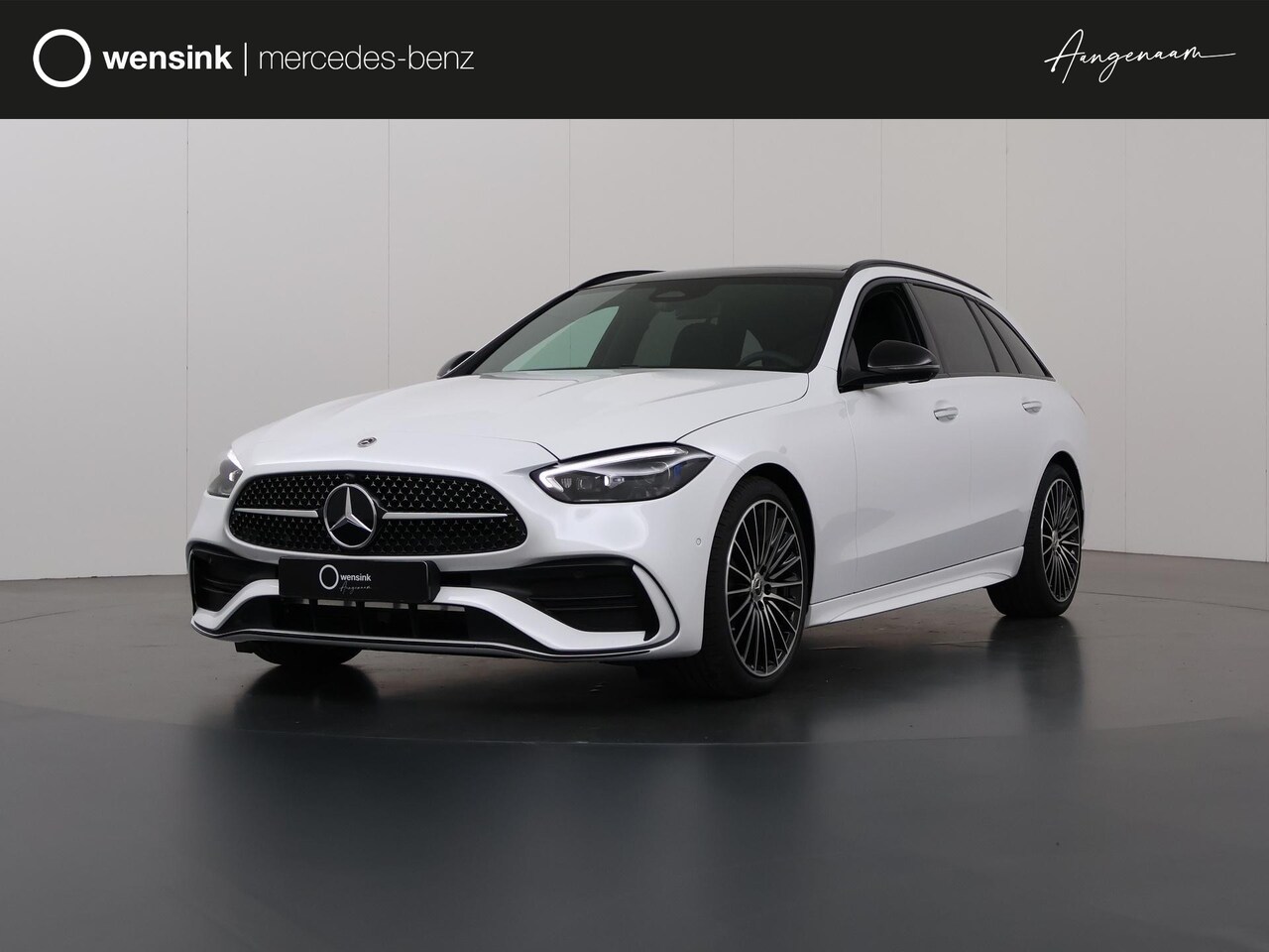 Mercedes-Benz C-klasse - 180 Star Edition AMG Line | Panoramadak | Digital Light | Keyless Entry | Night - AutoWereld.nl