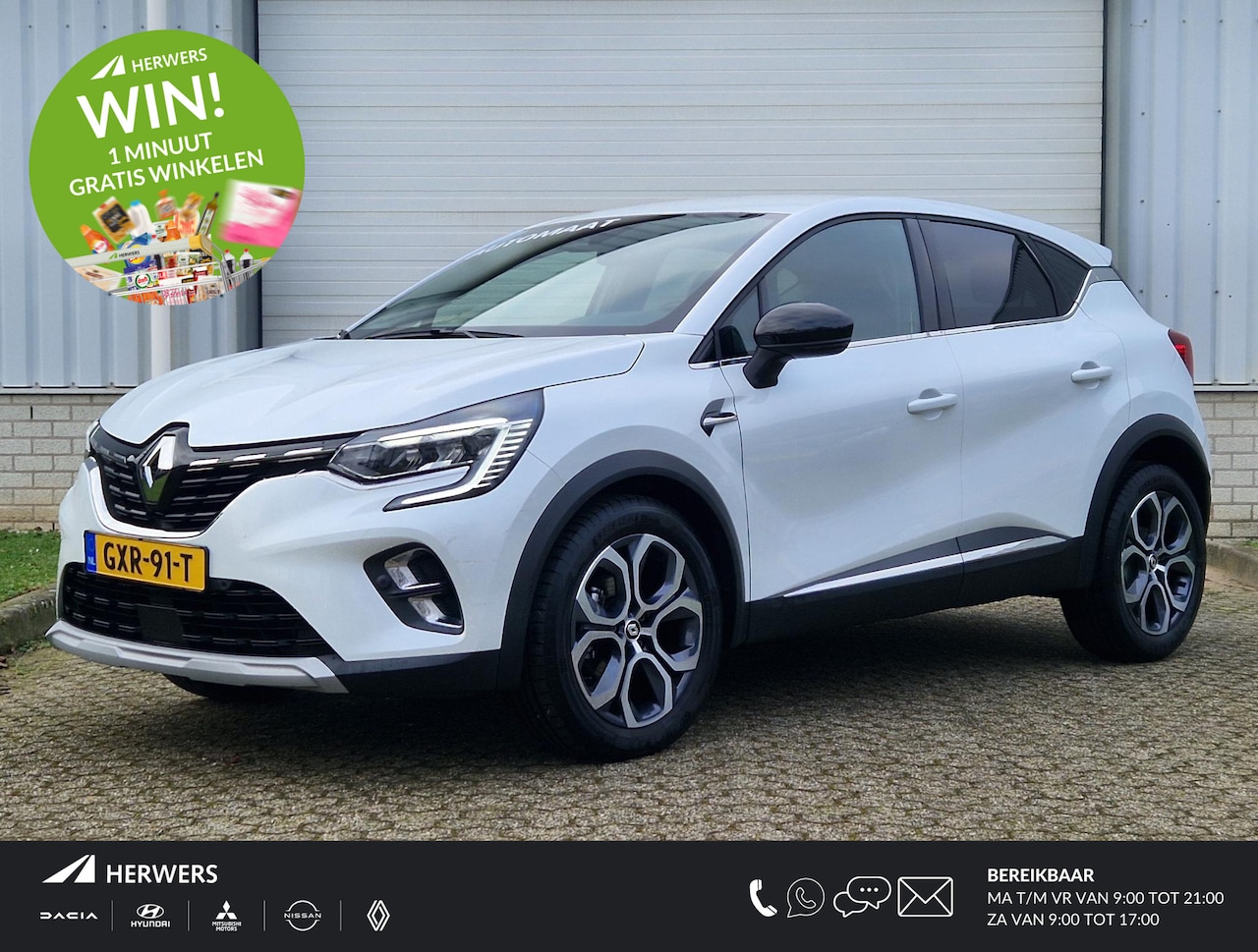 Renault Captur - 1.3 Intens Automaat / 1500kg Trekgewicht / Stuurverwarming / Stoelverwarming / Achteruitri - AutoWereld.nl