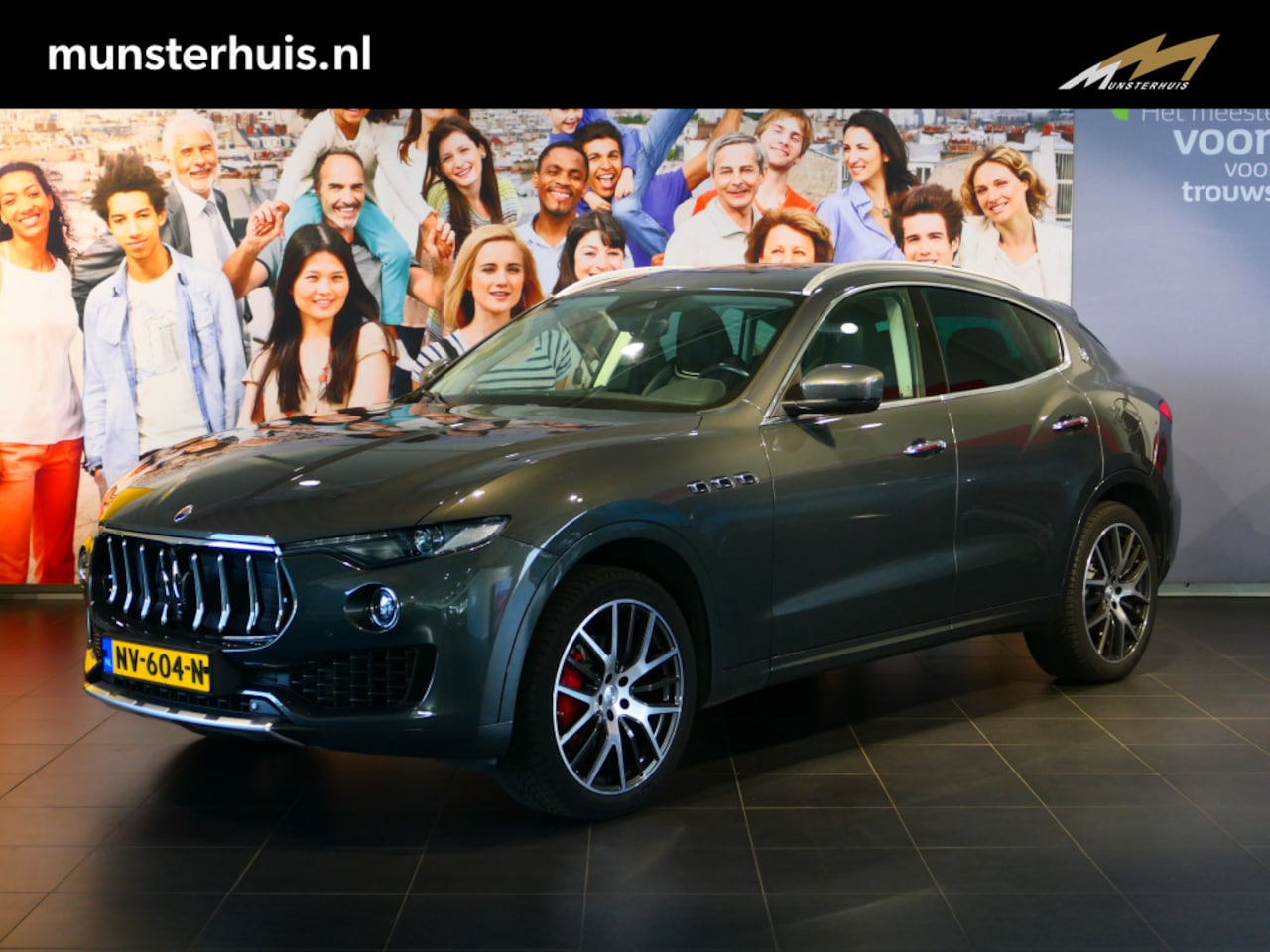 Maserati Levante - 3.0 V6 D AWD GranSport ~ 1e eigenaar ~ * AUTOMAAT* *Schuif/kanteldak* - Harman Kardon Audi - AutoWereld.nl