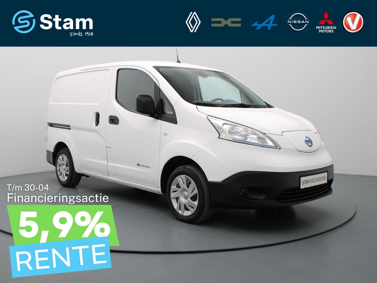 Nissan e-NV200 - 109pk Business 40 kWh Camera | Climate | Navi | Stoel-stuurverwarming - AutoWereld.nl