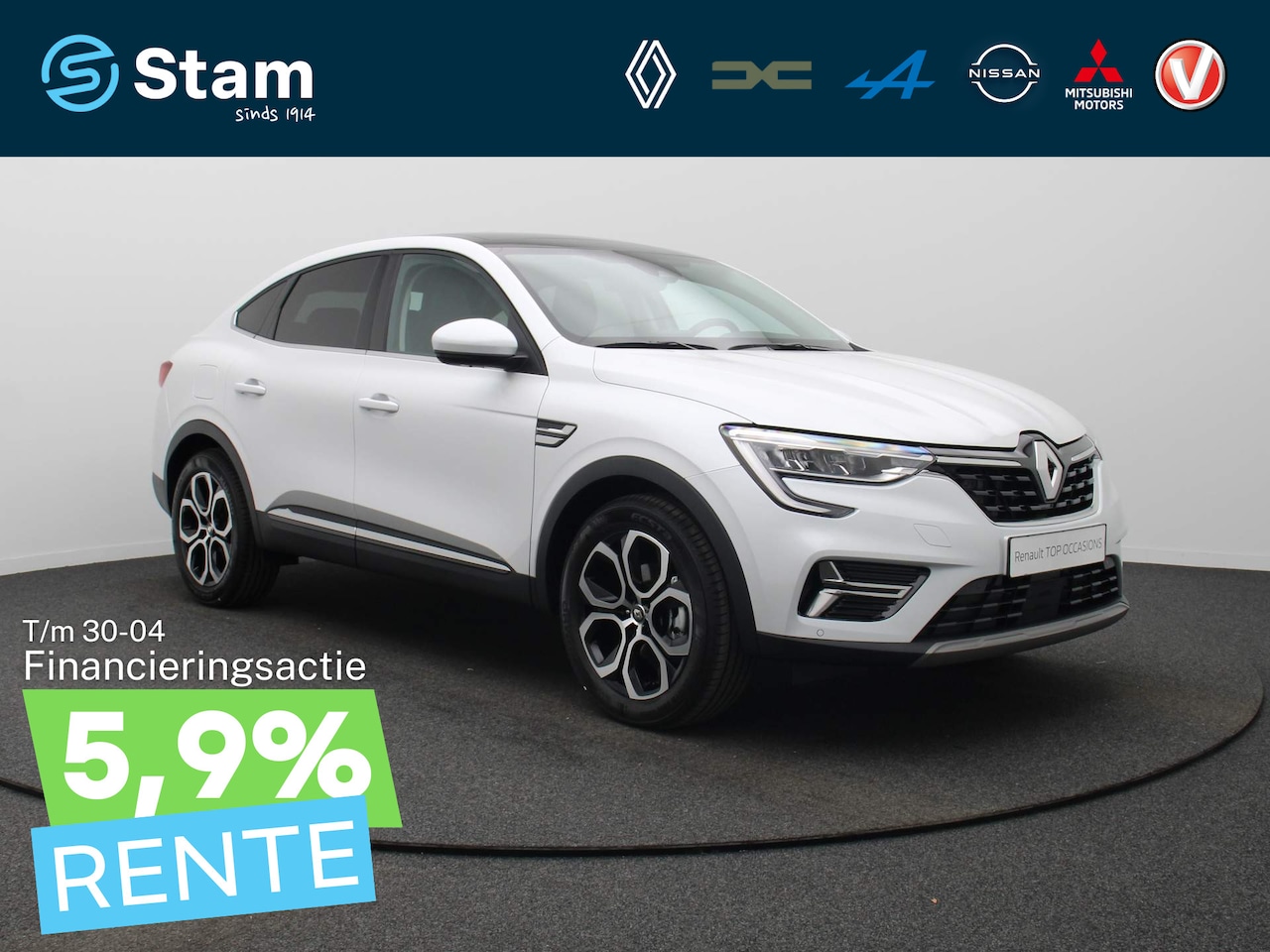 Renault Arkana - E-Tech hybrid 145pk techno Camera | Climate | Navi | Schuif-/kanteldak - AutoWereld.nl