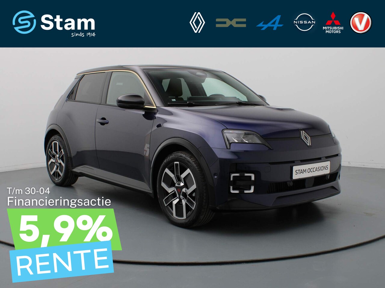 Renault 5 - 150pk comfort range iconic cinq 52 kWh Adapt. cruise | Camera | Harman Kardon | Navi | Sto - AutoWereld.nl