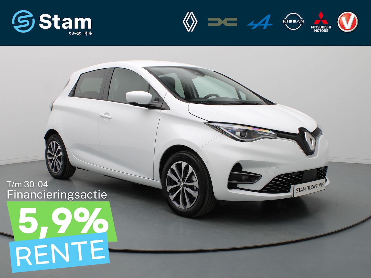 Renault Zoe - R135 Intens 52 kWh Camera | Climate | Cruise | Navi | Parkeersens. v+a - AutoWereld.nl