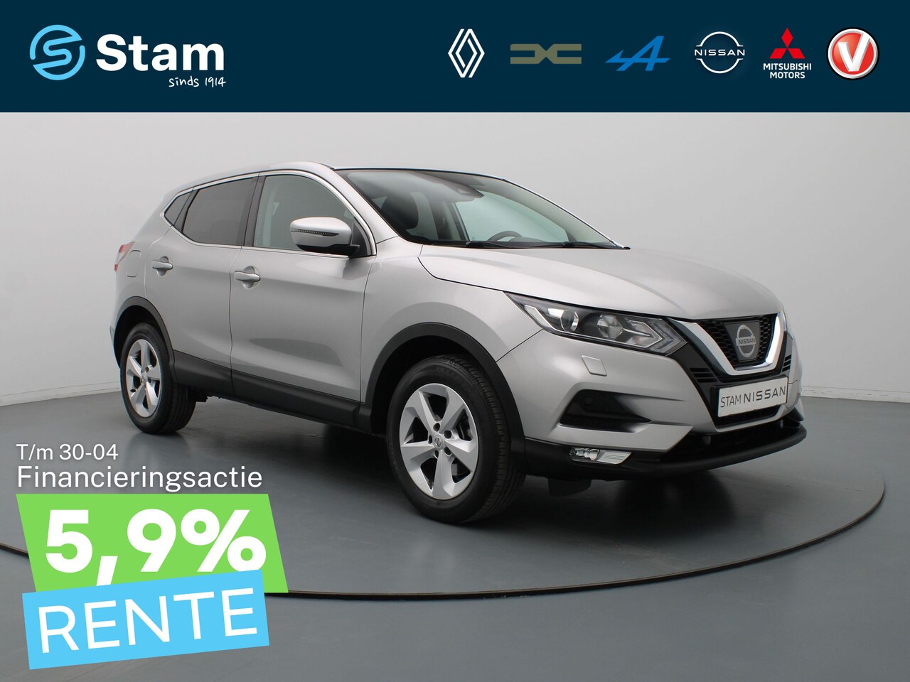 Nissan Qashqai - 1.2 Acenta Camera | Climate | Cruise | Parkeersens. v+a | Stoelverw. | Trekhaak - AutoWereld.nl