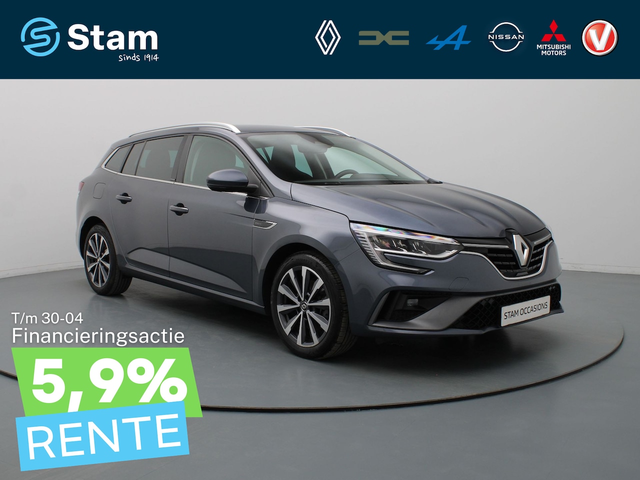 Renault Mégane E-Tech - Estate Plug-In Hybrid 160pk R.S. Line Carplay | Climate | Navi | Parksens. v+a - AutoWereld.nl