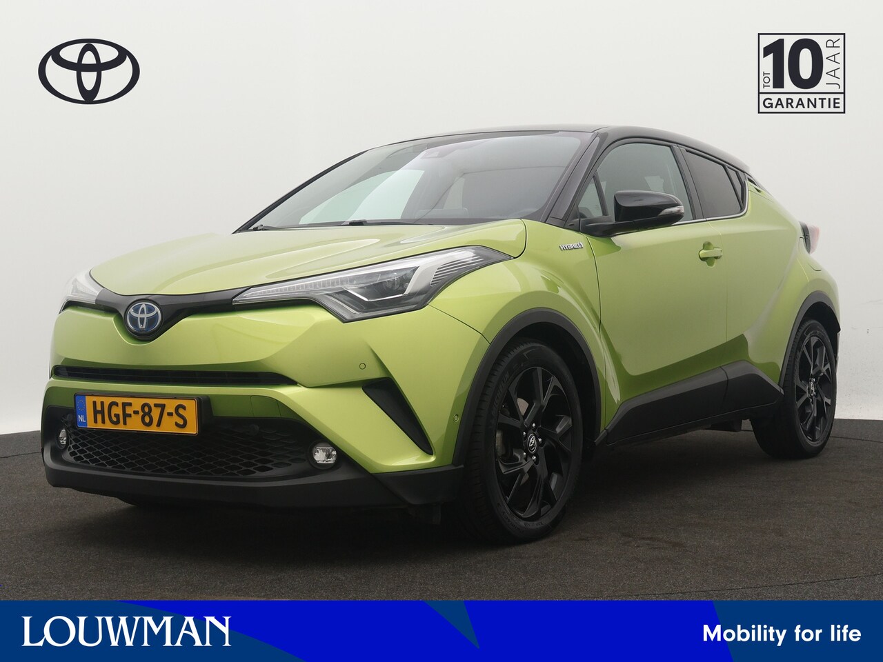 Toyota C-HR - 1.8 Hybrid Executive Ultimate Neon Lime Limited | JBL | Stoelverwarming | Dodehoek Ass. | - AutoWereld.nl