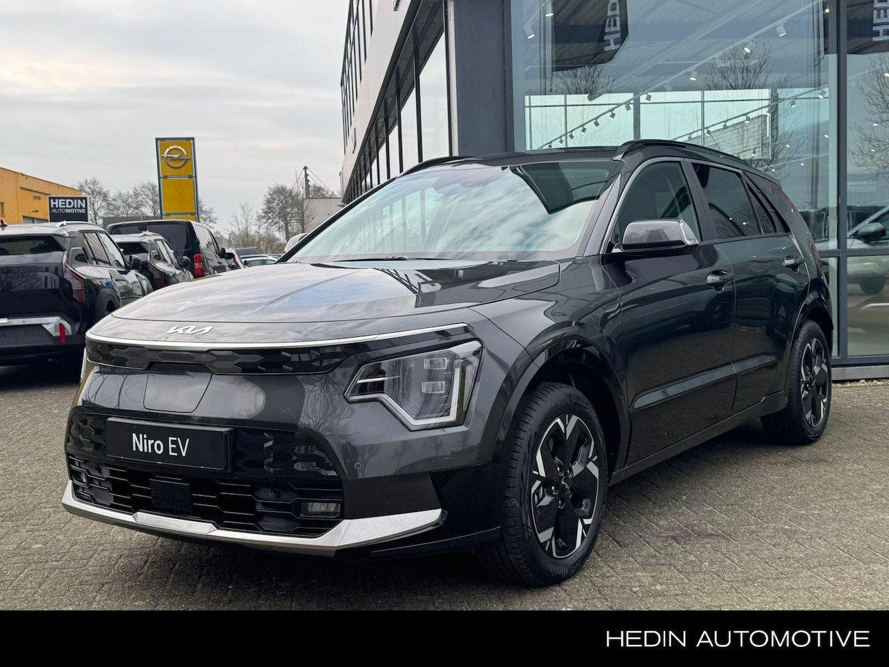 Kia Niro EV - DynamicPlusLine 64.8 kWh | OPEN DAK | NAVIGATIE | CAMERA | LEDER | AD. CRUISE | LED | EL. - AutoWereld.nl