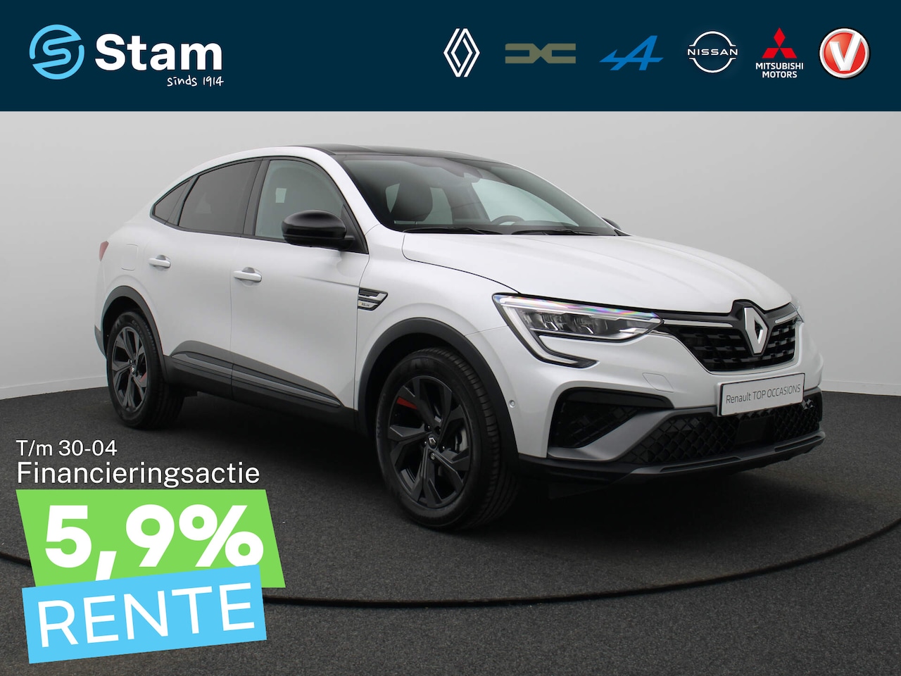 Renault Arkana - E-TECH Hybrid 145pk R.S. Line Camera | Dodehoeksensoren | Navi | Stoel-/stuurverwarming - AutoWereld.nl
