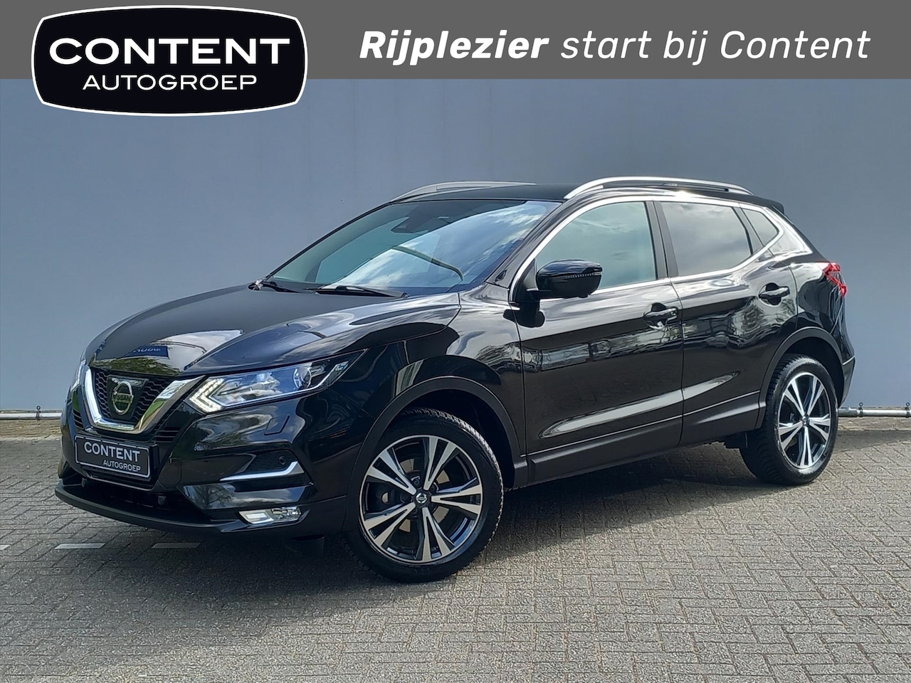 Nissan Qashqai - 1.2 DIG-T N-Connecta |Panoramadak |Trekhaak! - AutoWereld.nl