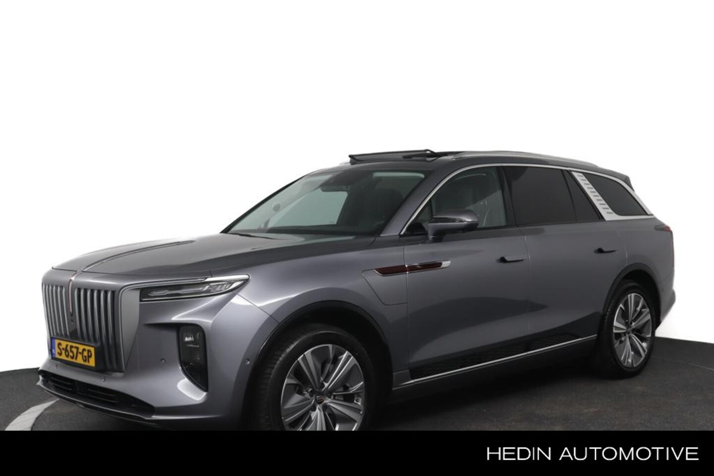 Hongqi E-HS9 - President 99 kWh 6-Pers | Schuif/Kanteldak | Leder | Stoel/stuurverw. | Navigatie | Adapti - AutoWereld.nl