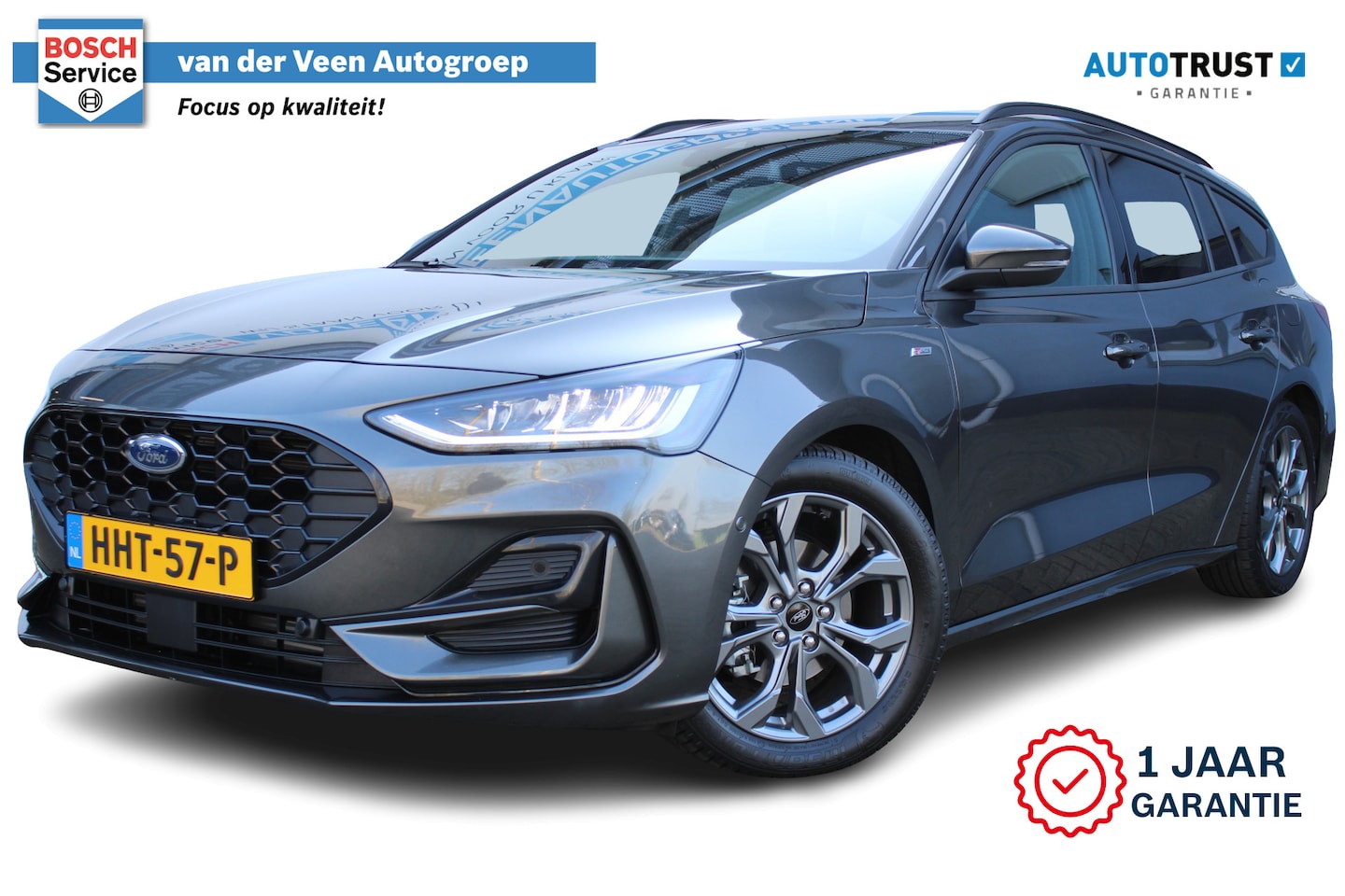 Ford Focus Wagon - 1.0 EcoBoost Hybrid ST Line | Achteruitrijcamera | Stoel/stuur verwarming | Navigatie | Cl - AutoWereld.nl