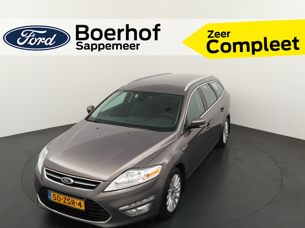 Ford Mondeo Wagon - 1.6 EcoBoost 160 pk Titanium | Trekhaak 1600 KG | All Seasonbanden | Voorruitverwarming | - AutoWereld.nl