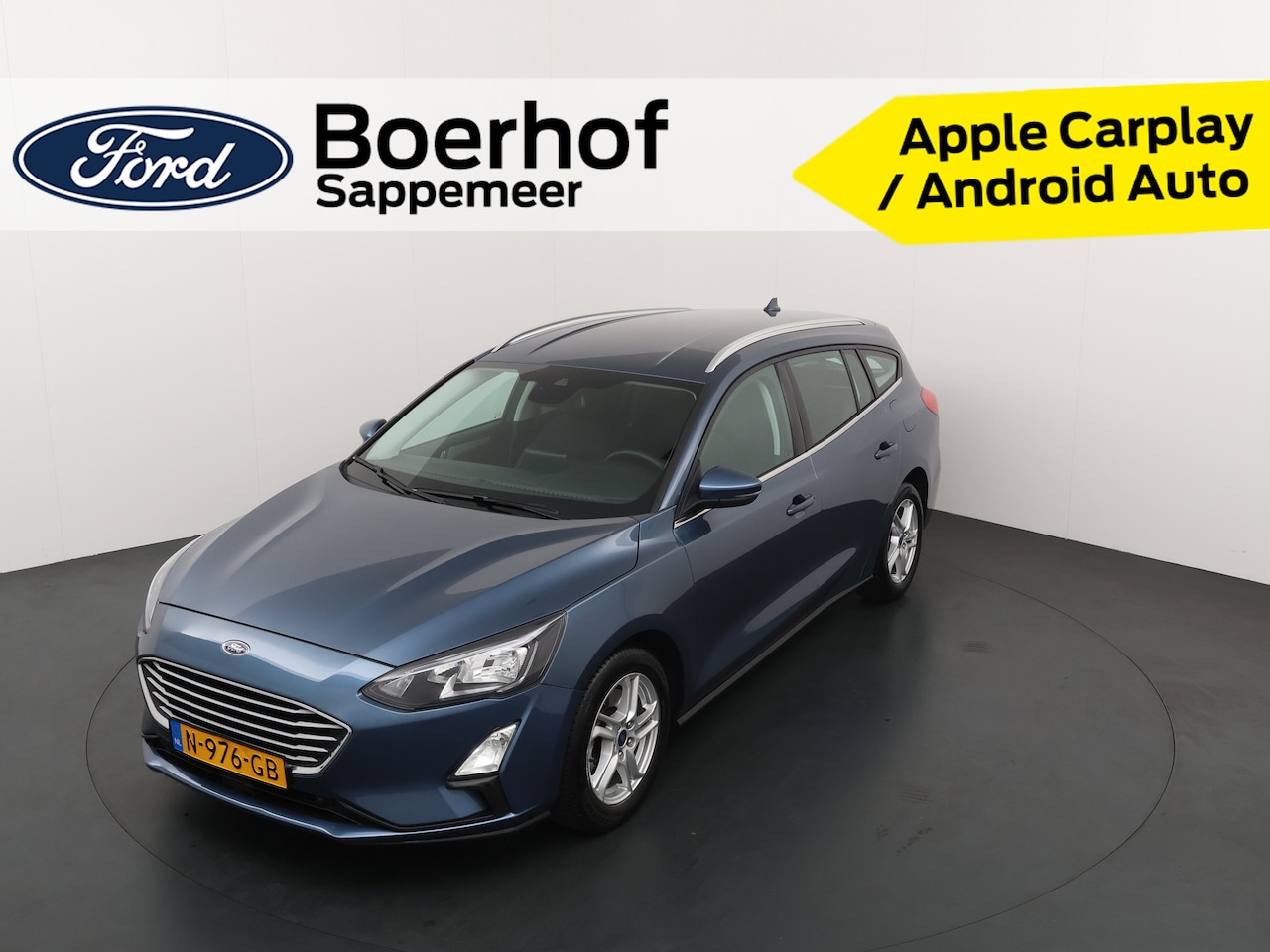 Ford Focus Wagon - EcoBoost 100 pk Trend Edition | Camera | Navi | Apple Carplay | LED | Cruise | 4 seiz. ban - AutoWereld.nl