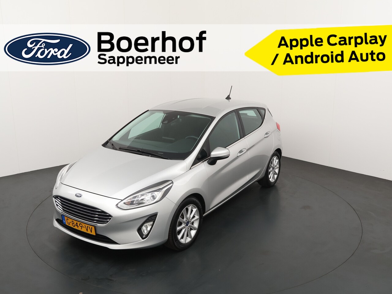 Ford Fiesta - EcoBoost 95PK Titanium | Lm velgen I Climate I PDC I Apple carplay/Androidauto - AutoWereld.nl