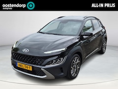 Hyundai Kona - 1.6 GDI HEV Premium | Apple Carplay | Schuif / kanteldak | Achteruitrijcamera | Lederen Be