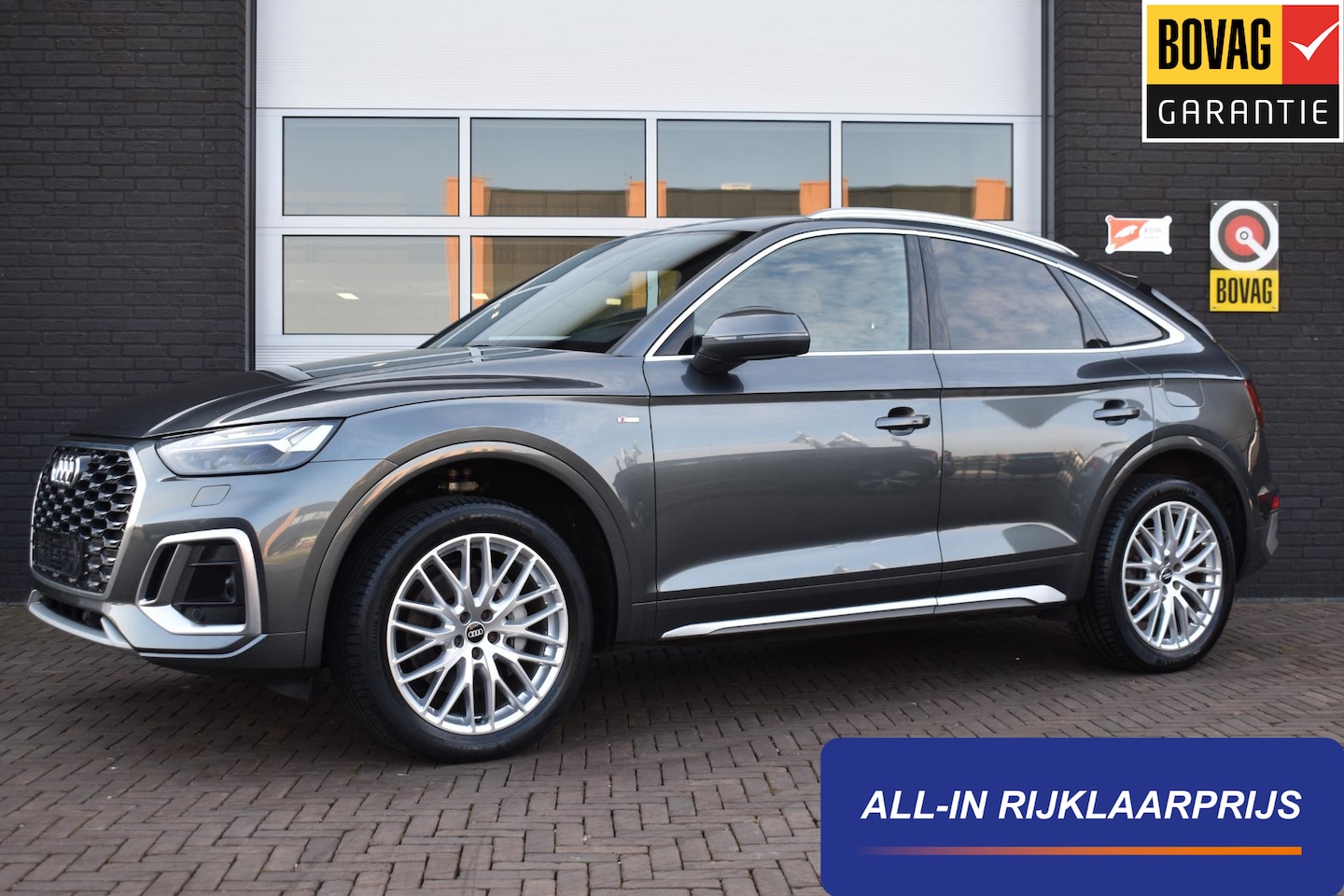 Audi Q5 Sportback - 2.0 50 TFSI e Plugin-Hybrid Quattro S Tron 299PK Aut. S-Line | Navi | Camera | inkl. trekh - AutoWereld.nl