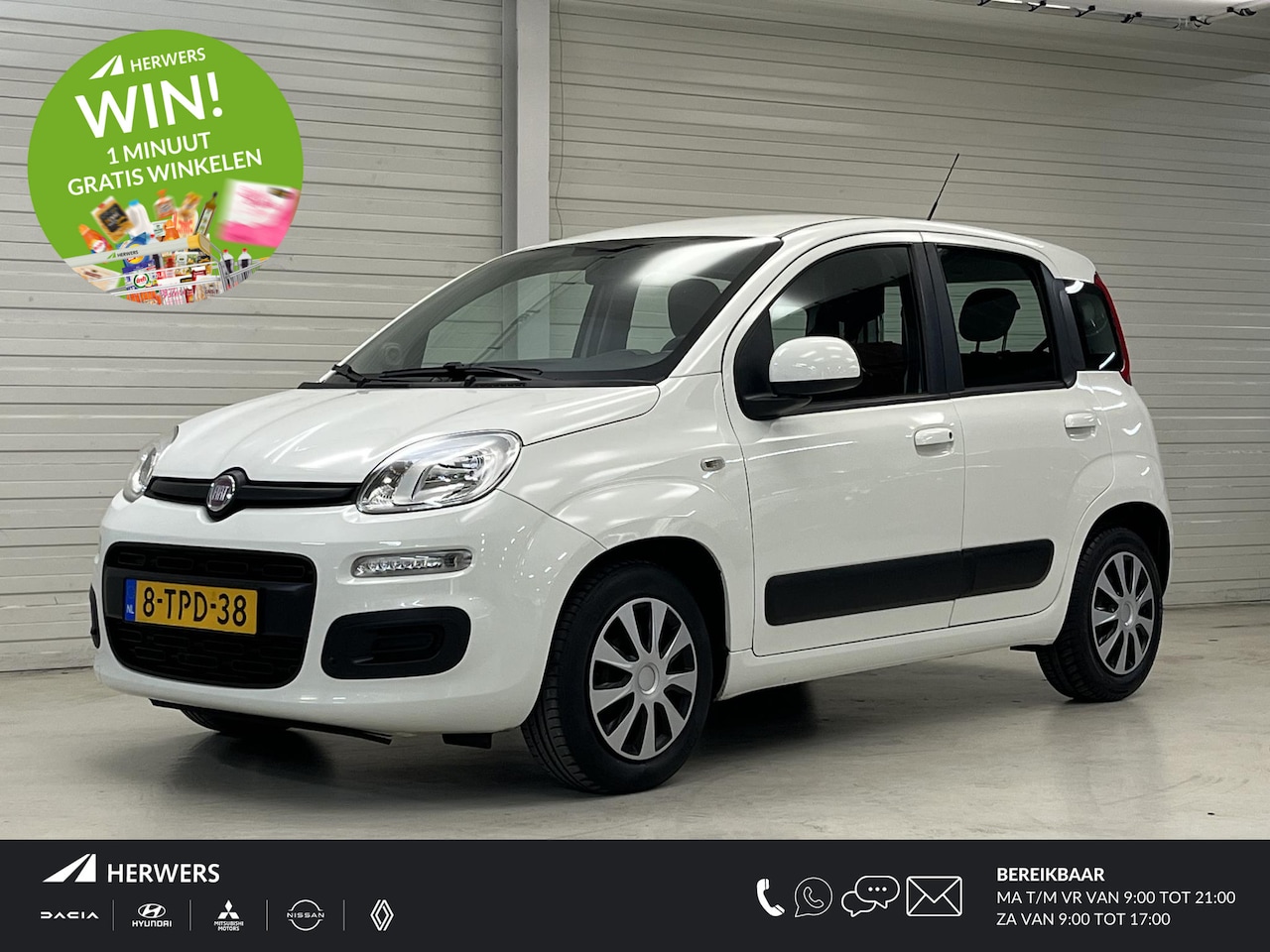 Fiat Panda - 0.9 TwinAir Edizione Cool / Airco / Netjes Onderhouden / Radio-CD Speler / Elektrische Ram - AutoWereld.nl