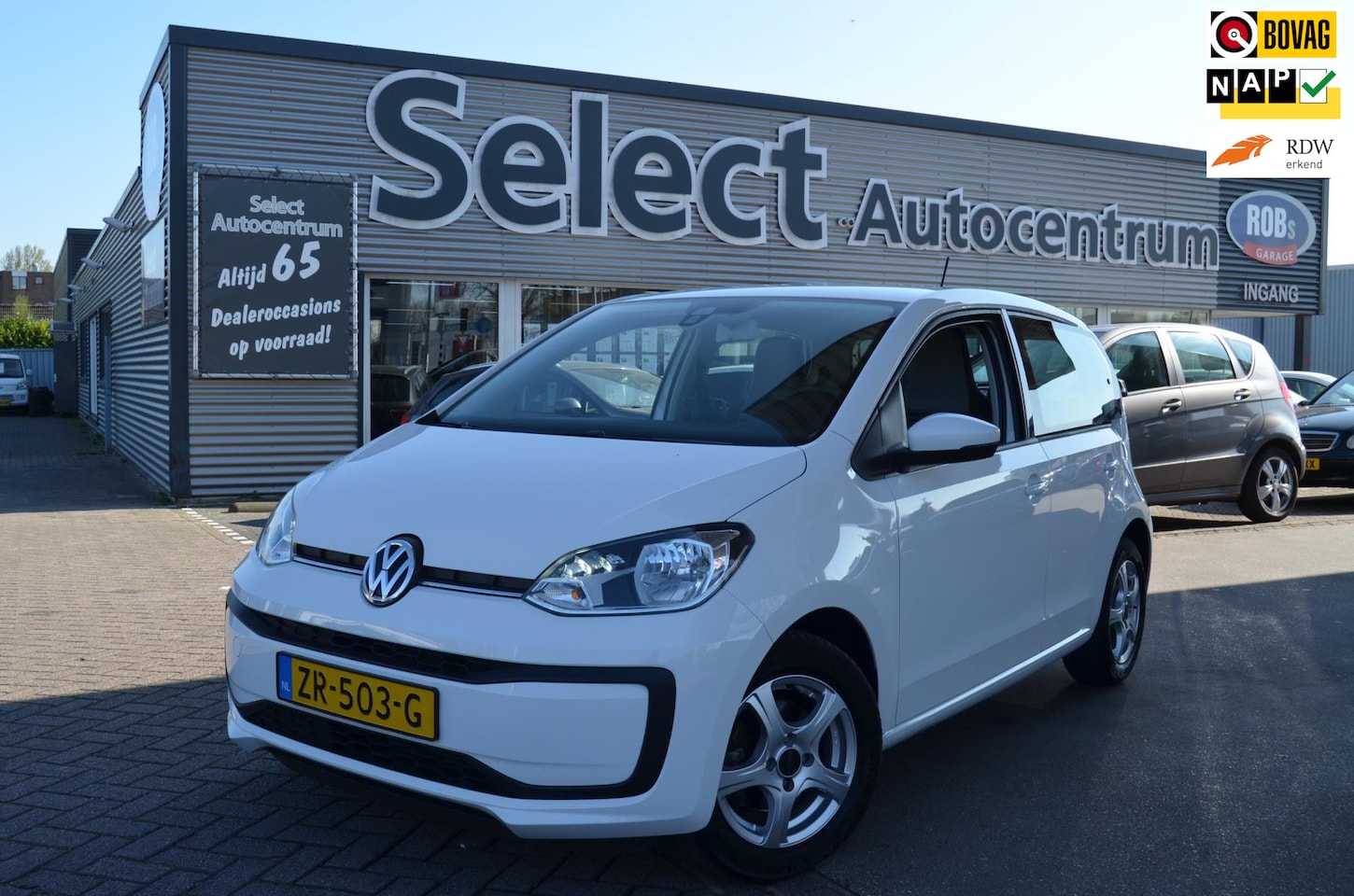 Volkswagen Up! - 1.0 BMT move up!5 DRS|AIRCO|LM VELGEN|BLUETOOTH|DEALER ONDERH.|NED.AUTO - AutoWereld.nl