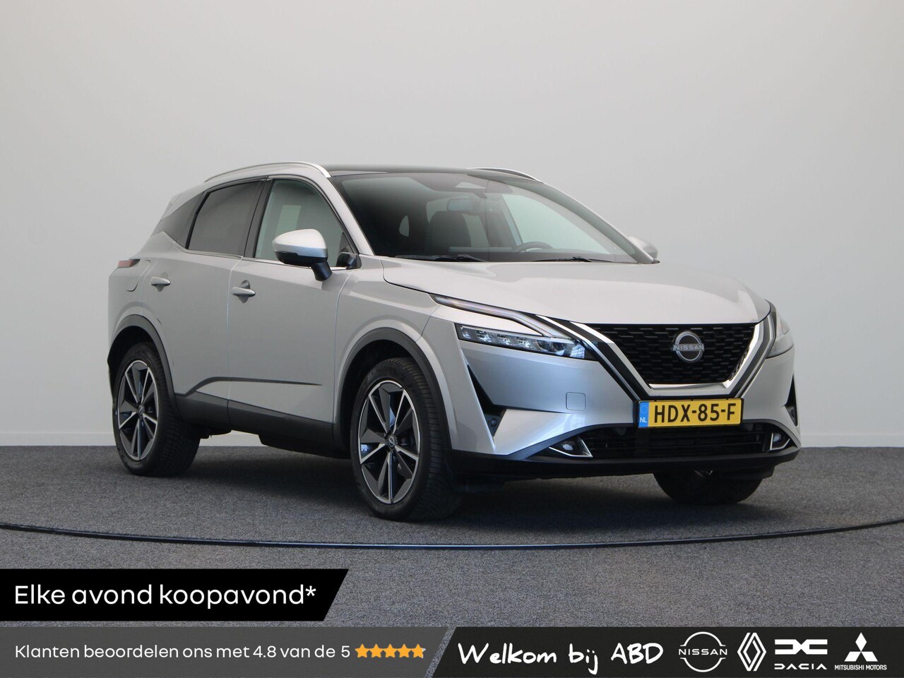 Nissan Qashqai - 158pk MHEV Xtronic Tekna | 1800kg Trekvermogen | Stoel, Stuur en Voorruitverwarming | Head - AutoWereld.nl