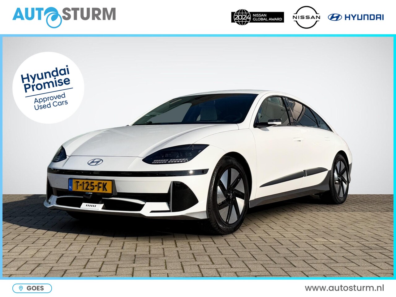 Hyundai IONIQ 6 - Lounge 77.4 kWh Digitale Buitenspiegels | Head-Up Display | BOSE Audio | Leder 'Grijs' | 3 - AutoWereld.nl
