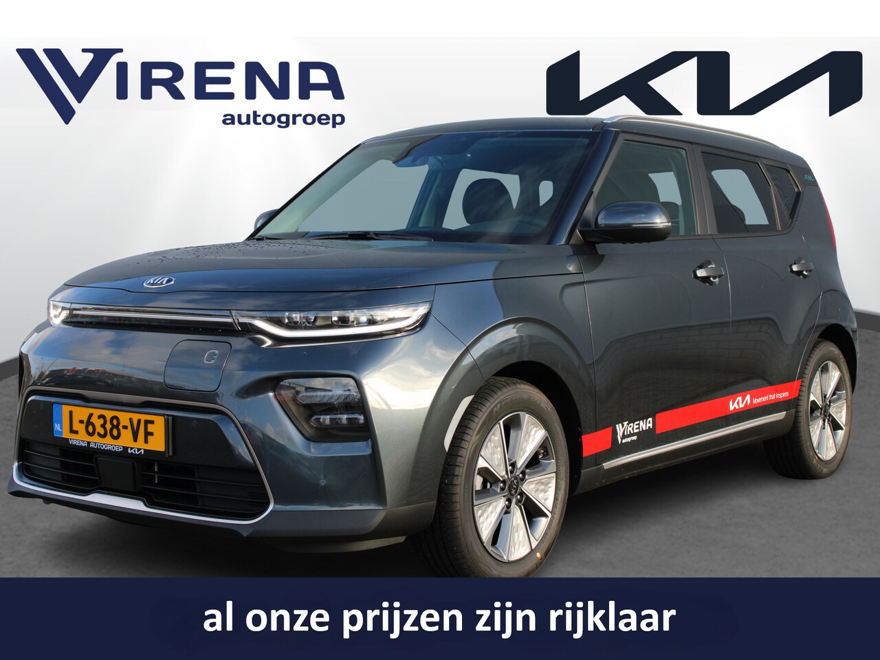 Kia e-Soul - DynamicPlusLine 39.2 kWh - Navigatie - Camera - Climate control - Adaptieve cruise control - AutoWereld.nl