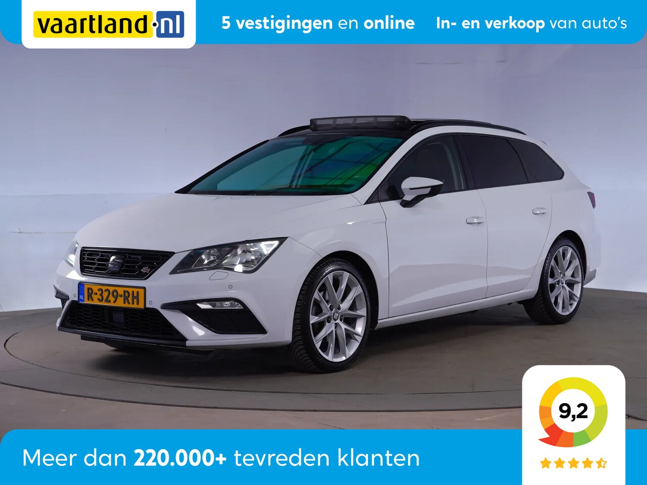 Seat Leon - 1.4 EcoTSI Style Aut. [ Adaptieve cruise control Schuif/kanteldak Climate control ] - AutoWereld.nl
