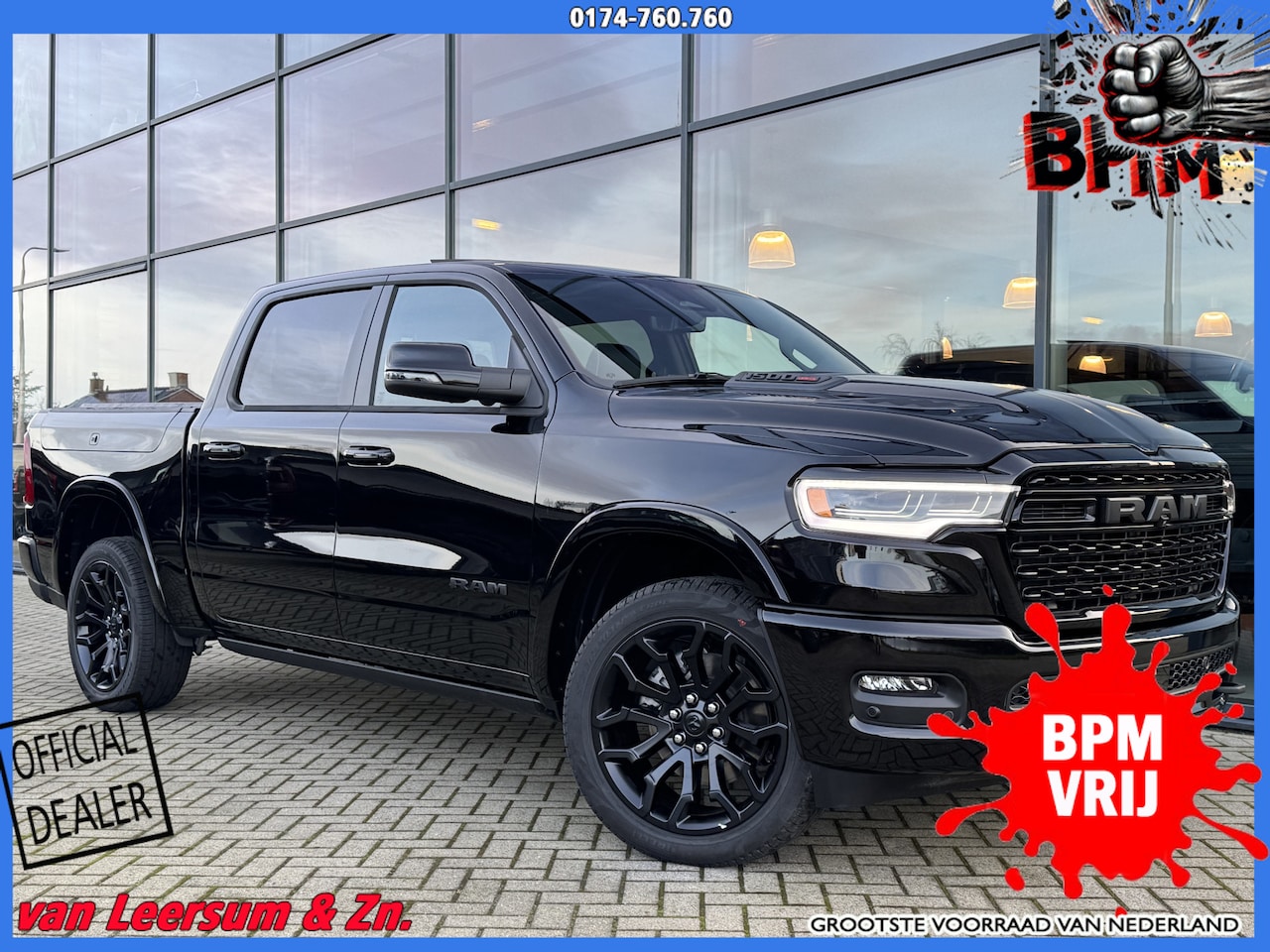 Dodge Ram Pick Up - Limited Night 540 PK | Pano | H&K | Digital Mirror & Headup display - AutoWereld.nl