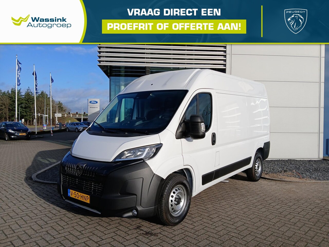 Peugeot Boxer - GB 2.2 140PK BlueHDi L2H2 35 Zwaar | Trekhaak | Pakket Techno Plus | - AutoWereld.nl