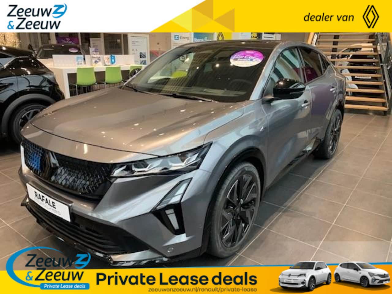 Renault Rafale - 1.2 E-Tech full hybrid 200 esprit Alpine * Nu € 2.000,- VOORRAAD PREMIE * Zeeuw & Zeeuw Na - AutoWereld.nl