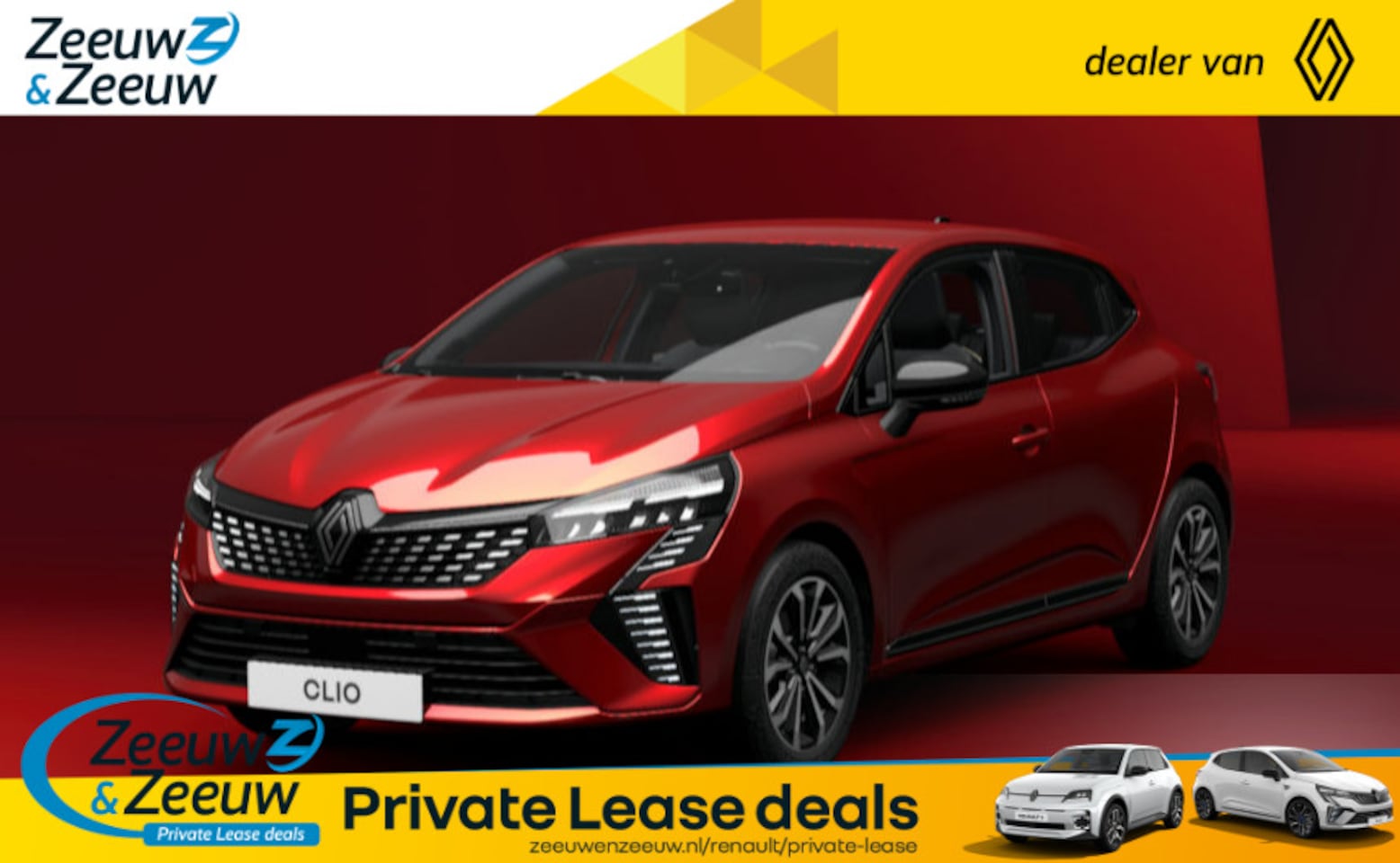 Renault Clio - 1.6 E-Tech Full Hybrid 145 techno UIT VOORRAAD LEVERBAAR | NU MET 2000,- VOORRAAD KORTING - AutoWereld.nl