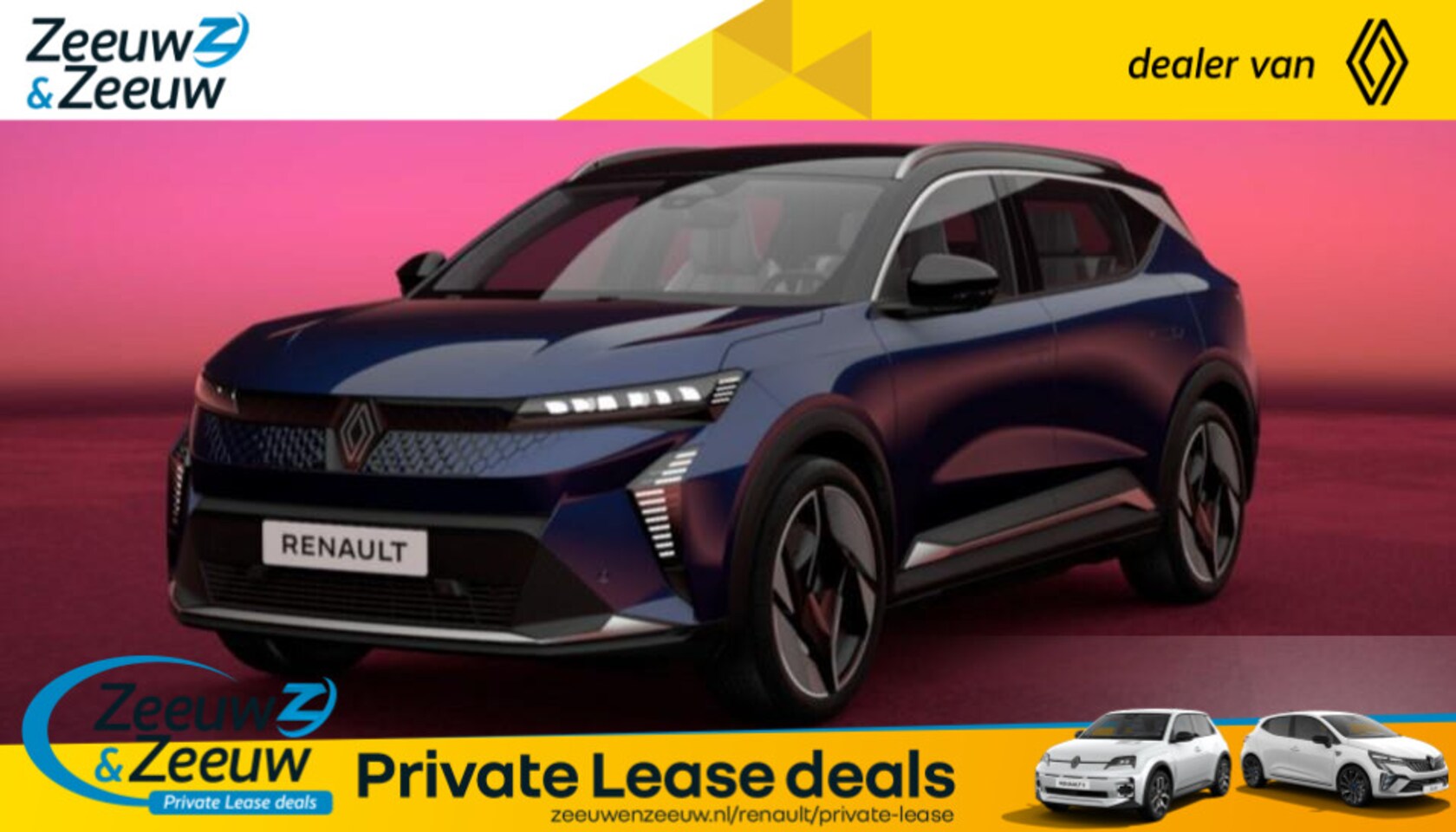 Renault Scenic E-Tech - EV87 long range iconic | NU BINNEN / NU MET 3700.- VOORRAAD VOORDEEL! - AutoWereld.nl