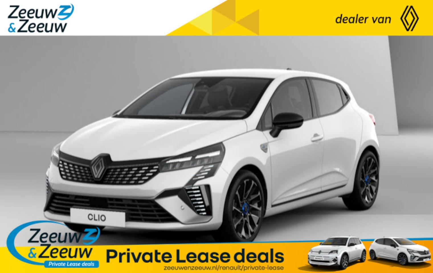 Renault Clio - 1.6 E-Tech Full Hybrid 145 esprit Alpine UIT VOORRAAD LEVERBAAR | NU MET 2000,- VOORRAAD K - AutoWereld.nl