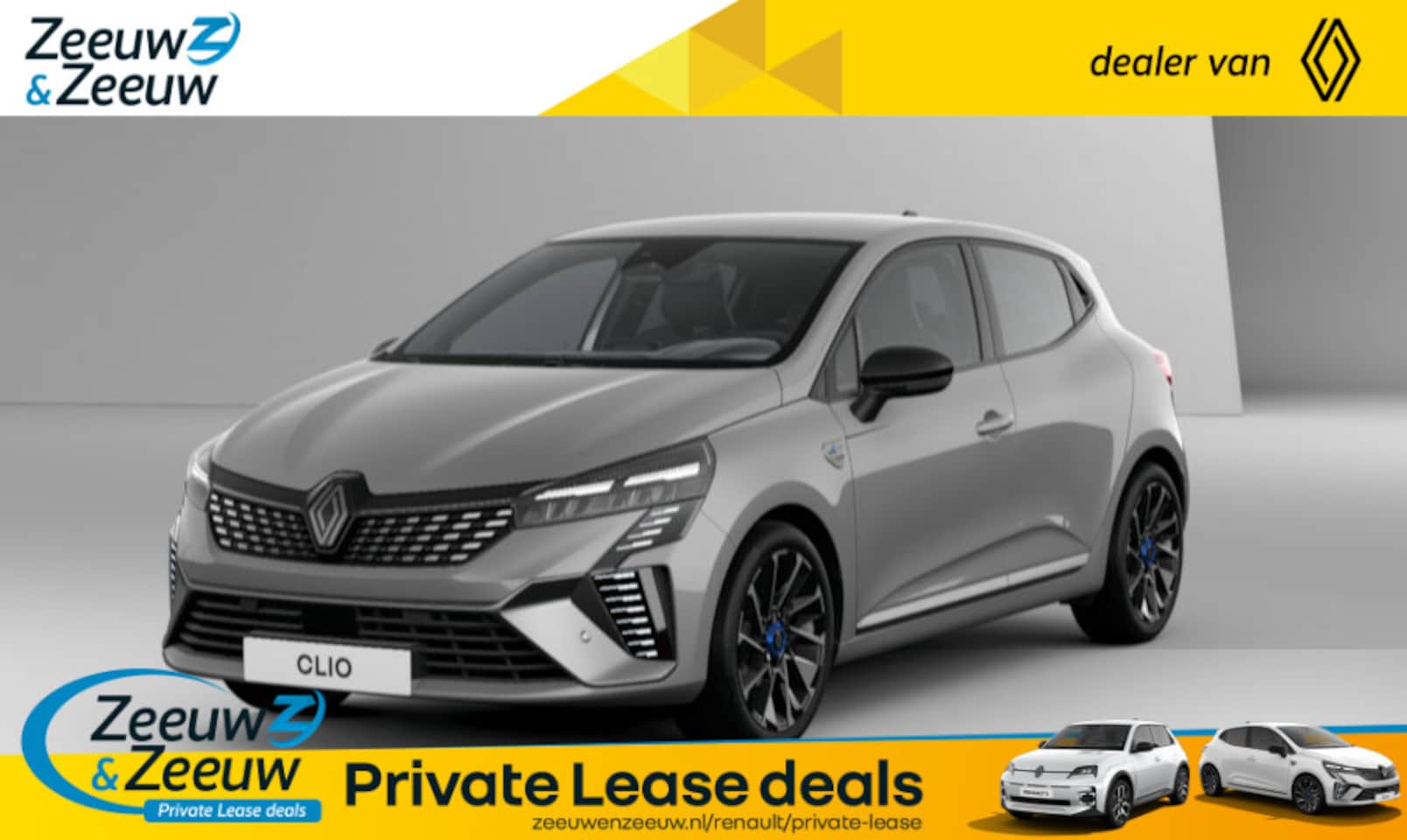 Renault Clio - 1.6 E-Tech Full Hybrid 145 esprit Alpine UIT VOORRAAD LEVERBAAR | NU MET 2000,- VOORRAAD K - AutoWereld.nl