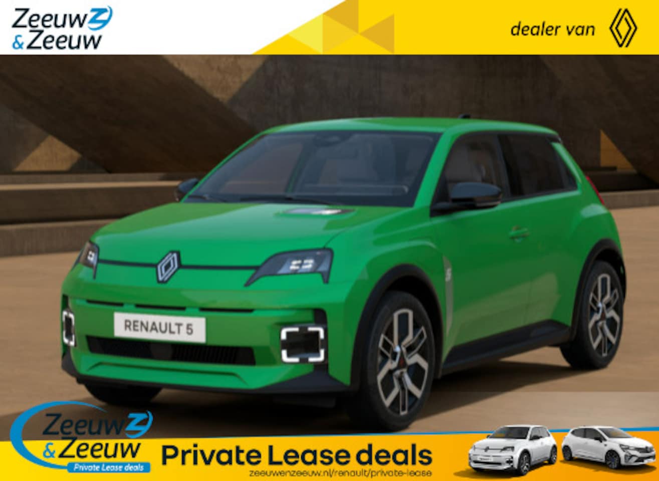 Renault 5 - comfort range techno 52 kWh Renault 5 techno 52 kWh NU LEVERBAAR 2025 rijden! - AutoWereld.nl