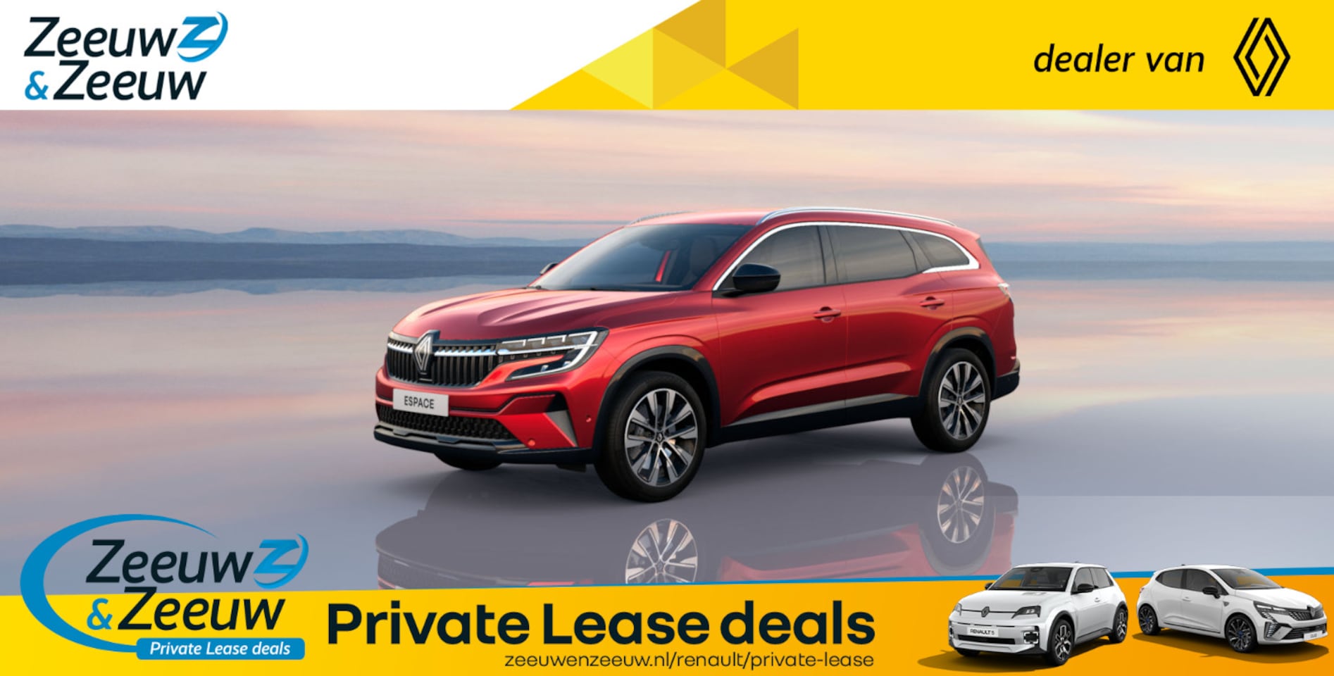 Renault Espace - E-Tech Hybrid 200 Techno | Nu leverbaar met €2.000,- extra Zeeuw & Zeeuw voorraadkorting! - AutoWereld.nl