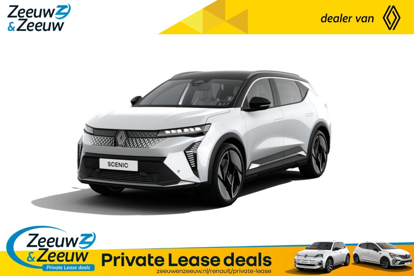 Renault Scenic E-Tech - (Z&Z Renault Private Lease Actie v.a. € 614,-) EV87 long range iconic | Wij maken graag ee - AutoWereld.nl