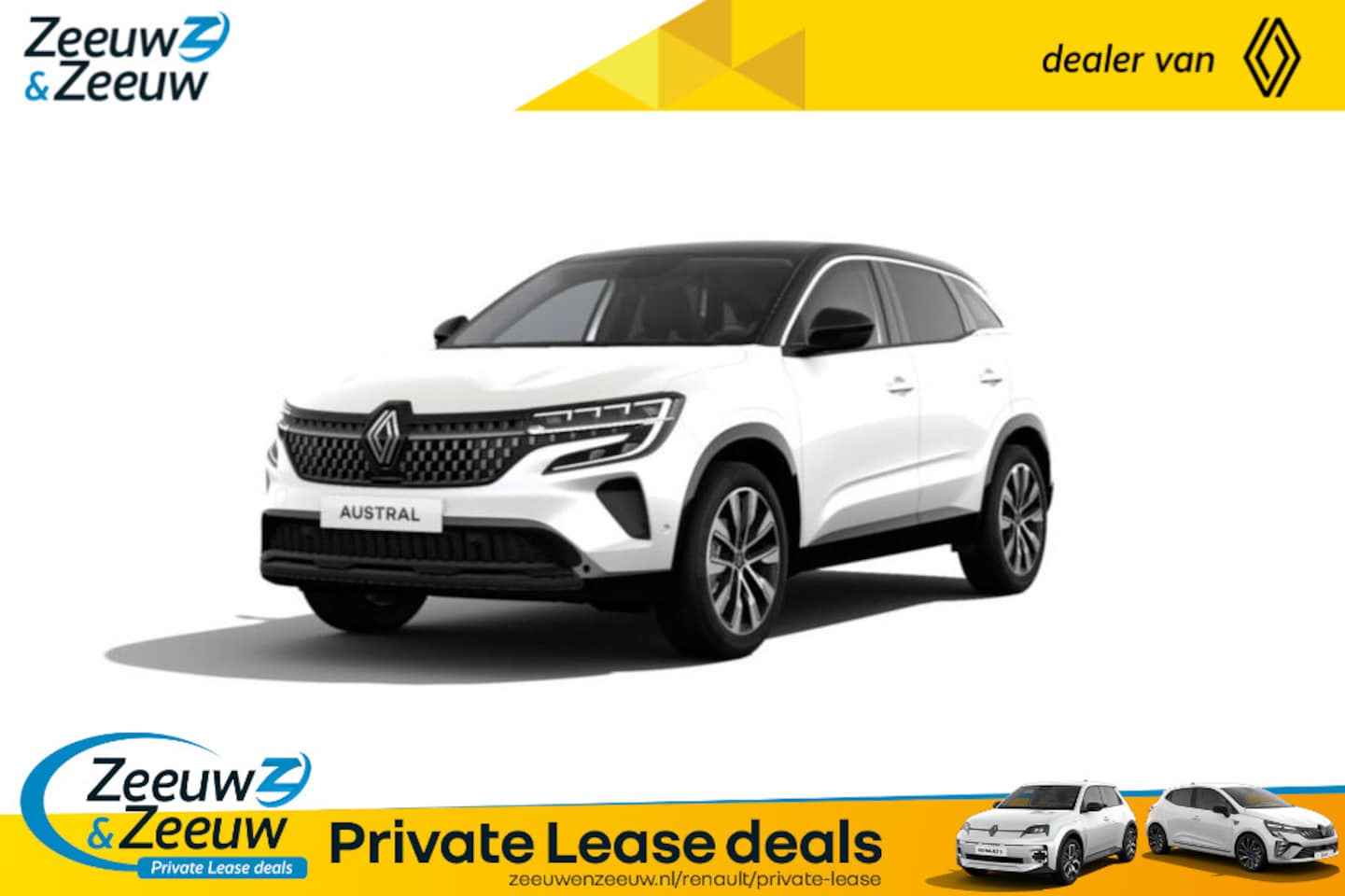 Renault Austral - (Z&Z Renault Private Lease Actie v.a. € 544,-) Mild Hybrid Advanced 130 Techno | Wij maken - AutoWereld.nl