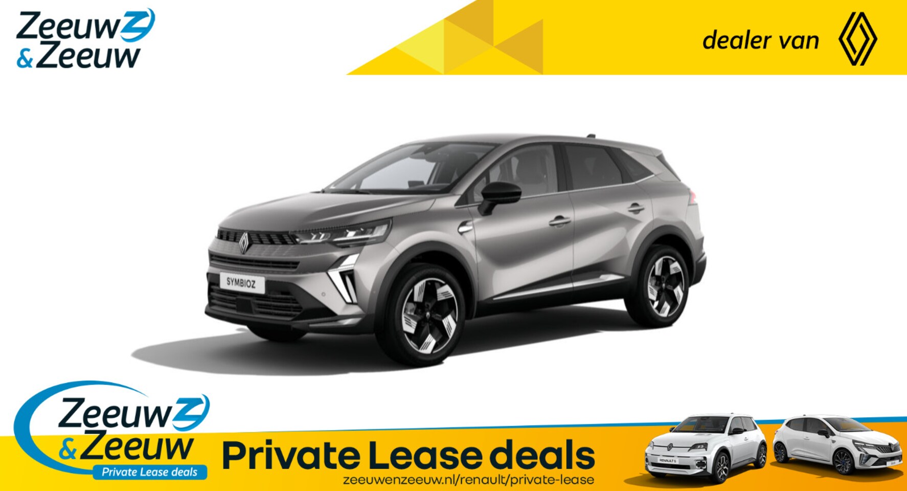 Renault Symbioz - E-Tech hybrid 145 techno * Nieuw te bestellen, nu met €3.000,- extra Zeeuw & Zeeuw korting - AutoWereld.nl