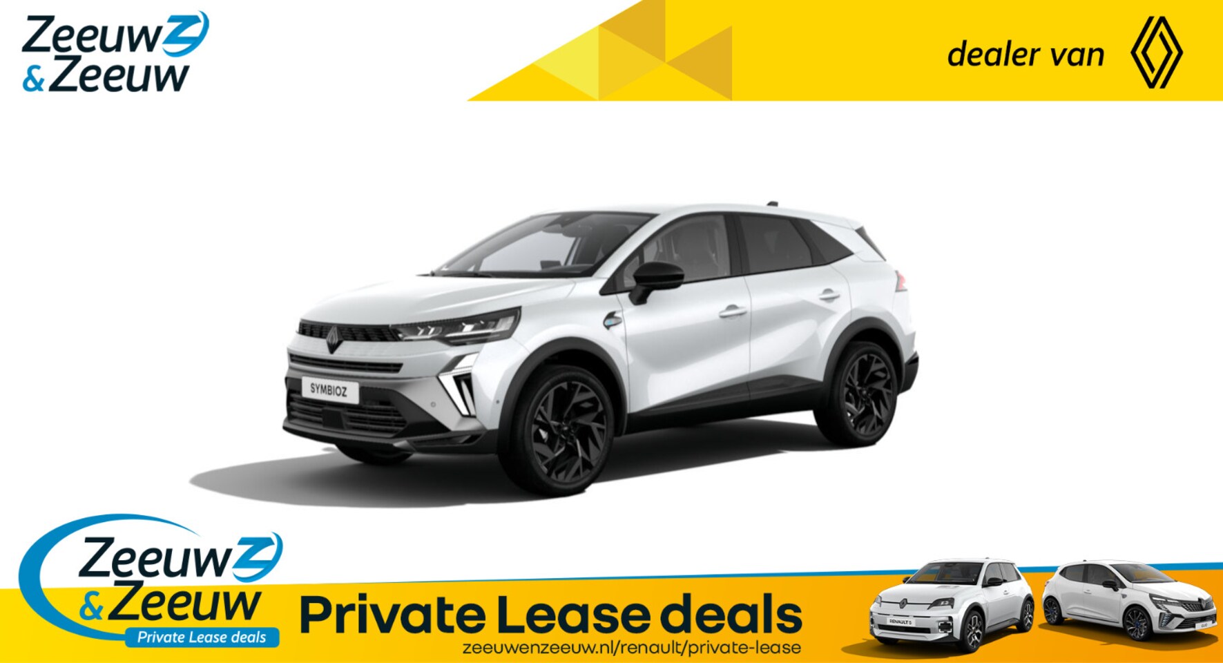 Renault Symbioz - E-Tech hybrid 145 esprit Alpine | Nu leverbaar met €3.000,- extra Zeeuw & Zeeuw voorraadko - AutoWereld.nl