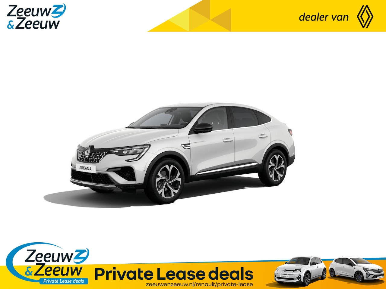 Renault Arkana - E-Tech hybrid 145 techno | nu uit voorraad leverbaar en profiteer van €3.000,- extra Zeeuw - AutoWereld.nl