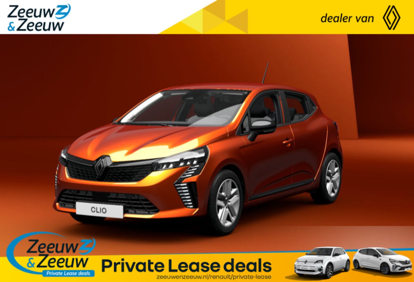 Renault Clio - (Z&Z Renault Private Lease Actie v.a. € 339,-) E-Tech Full Hybrid 145 Evolution | Wij make - AutoWereld.nl
