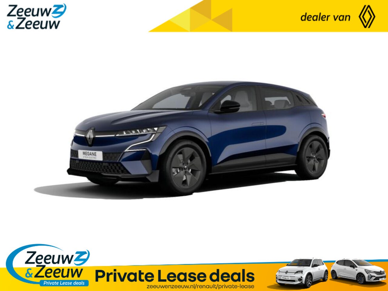 Renault Mégane E-Tech - comfort range Evolution 60 kWh | Nu 3x uit voorraad leverbaar met € 2.000,- EXTRA Zeeuw & - AutoWereld.nl